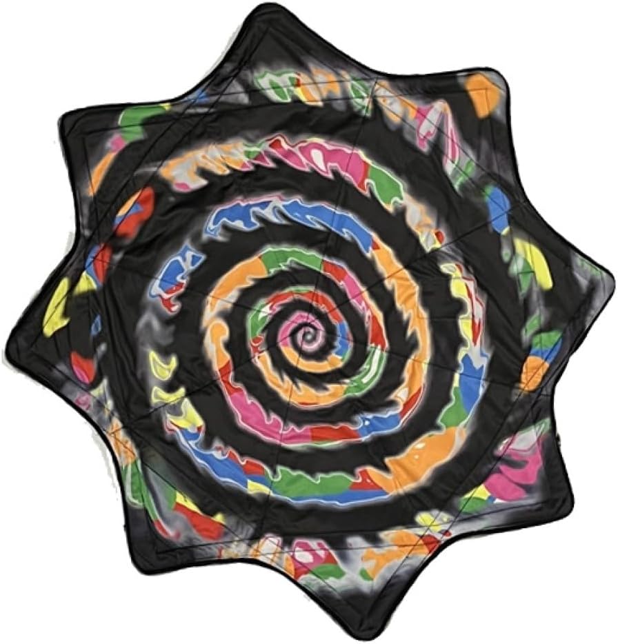 Spark Flow Star - AIR 28" Midway 24" - Rechargeable Multi-Colored LED Lights - 3 Modes (Cookie Spin - AIR)