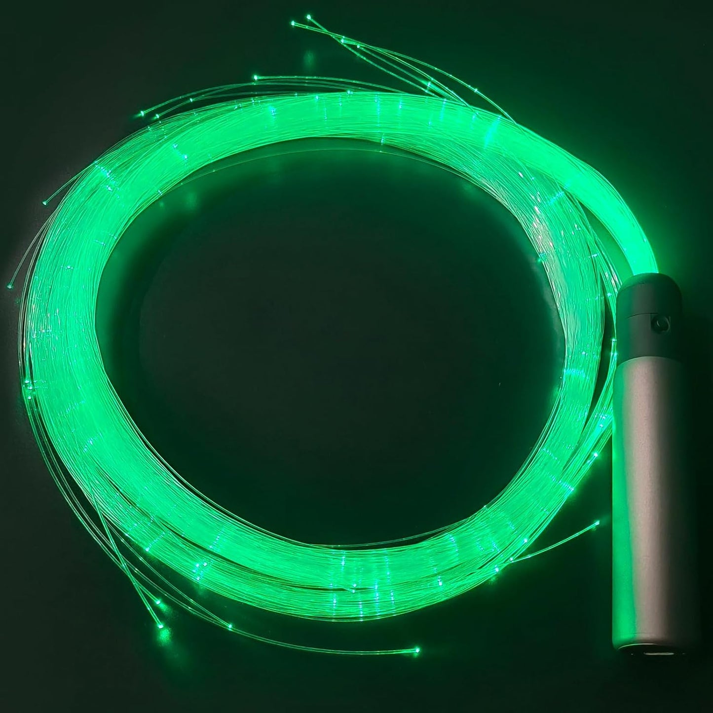 Fiber Optic Whip LED Whips:  6Ft Rechargeable LED Whip Lights for Dance with 7 Colors and 5 Glow Modes, Flow Toy Rave Light Accessories for Dancing, Party, Gift